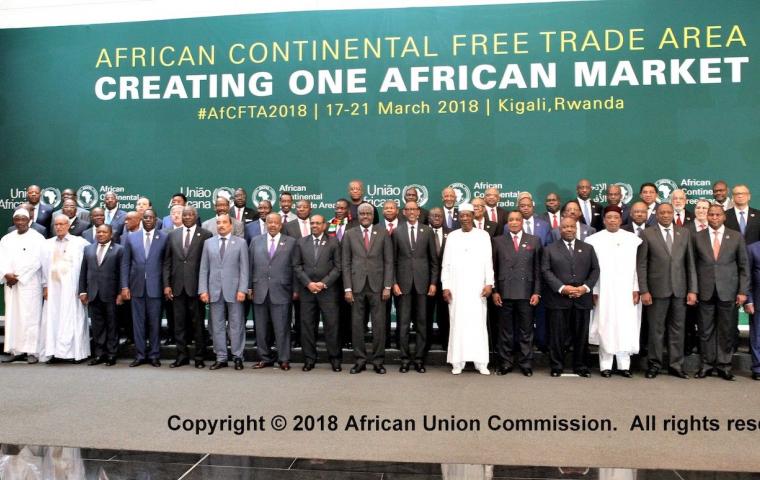 Trattato AfCFTA – Africa Continental Free Trade Area